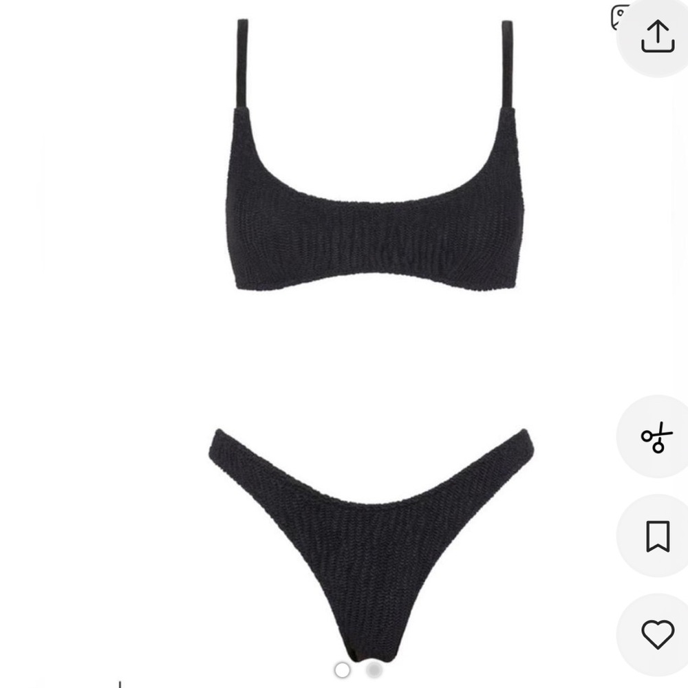 Triangl Swimwear Black Bikini